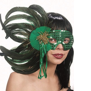 46012.00 Ferdermaske grün